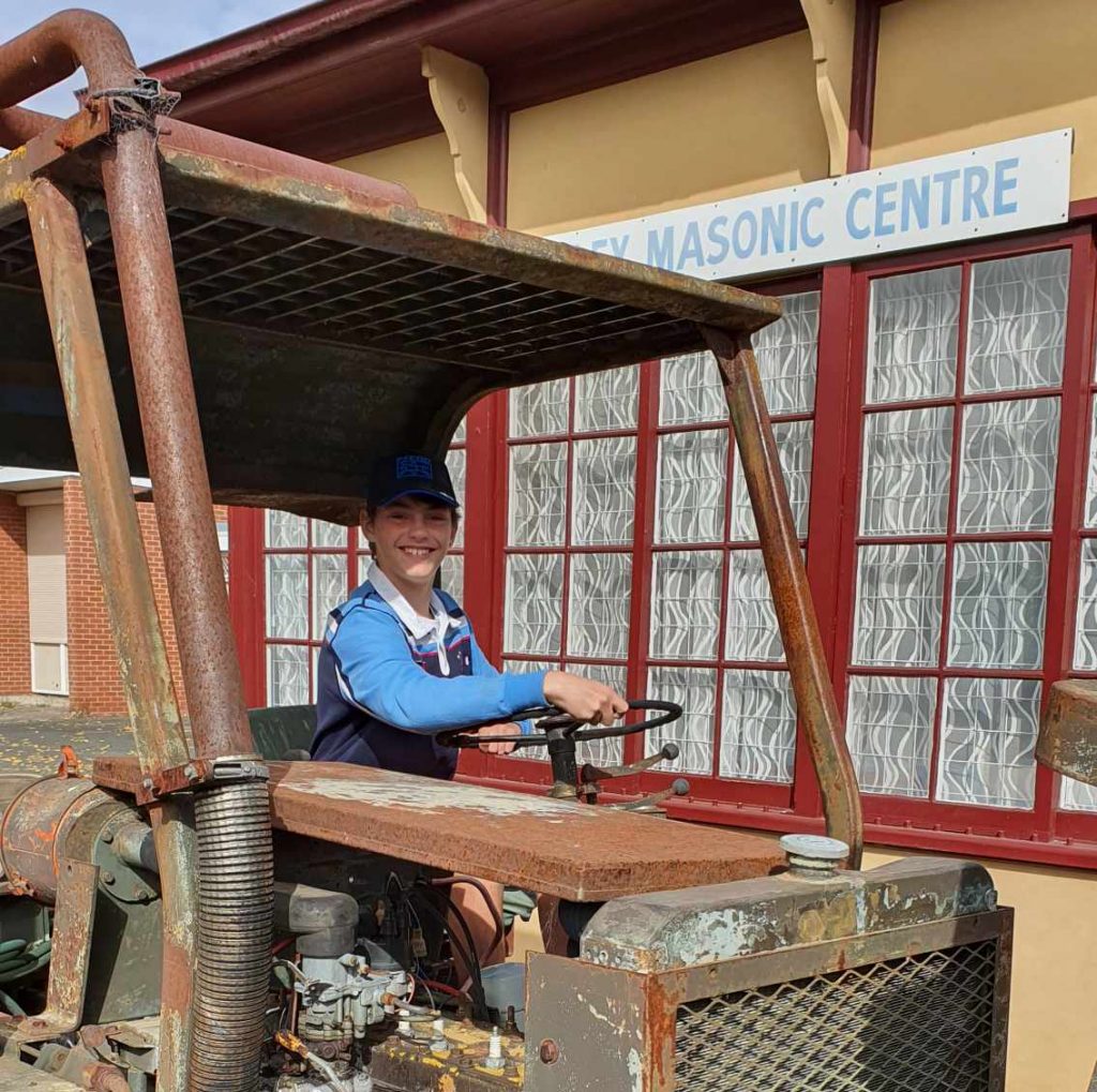 Participant in Nexus Children and Youth Program enjoying a day out 