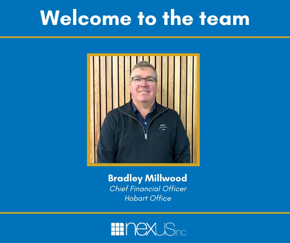 Bradley Millwood joins Nexus as Chief Financial Officer