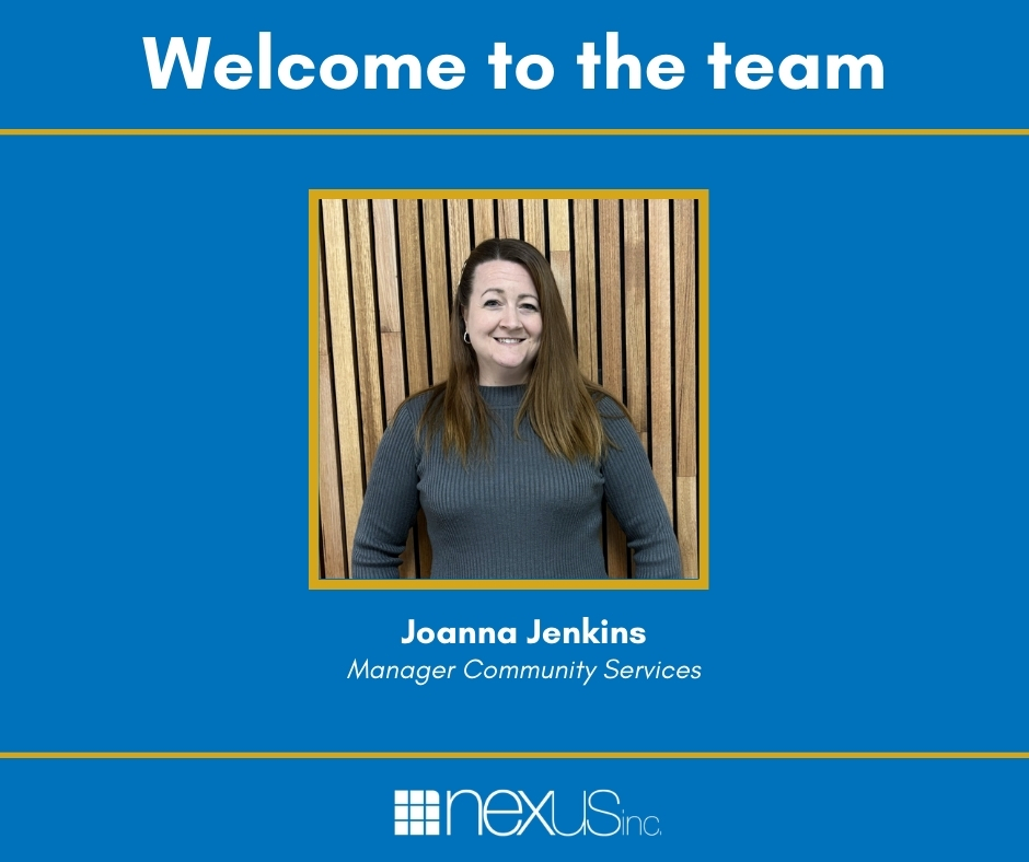 New Nexus Community Services Manager Joanna Jenkins